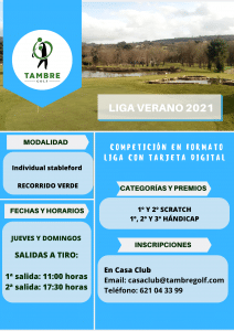 Liga Verano 2021 Tambre Golf