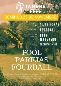 POOL FOURBALL 23 NOV